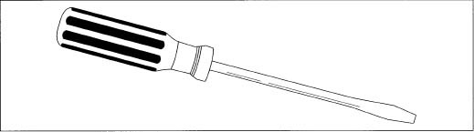 The oldest and most common type of screwdriver is the slotted screwdriver, which fits a screw with a single slot in the head. There are perhaps thirty different types of screwdrivers available today in a variety of sizes, all with different purposes and all designed to fit into special screws.